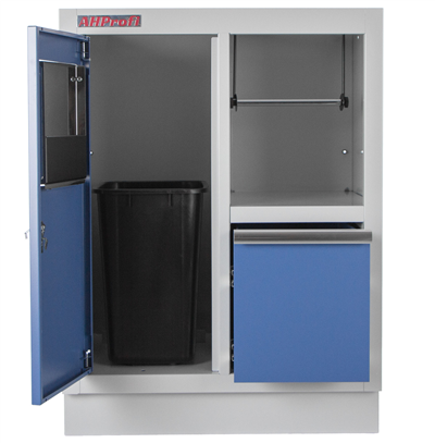 Celokovová dílenská skříňka PROFI BLUE 680x458x910 mm