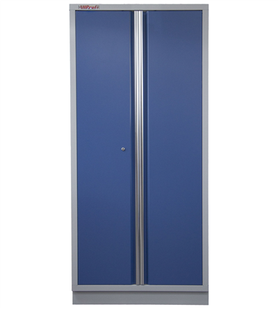 Celokovová široká dílenská skříň PROFI BLUE 915x458x2000 mm