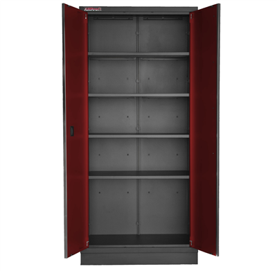 Celokovová široká dílenská skříň PROFI 915x458x2000 mm