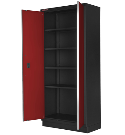Celokovová široká dílenská skříň PROFI 915x458x2000 mm