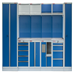 Kvalitní PROFI BLUE dílenský nábytek 4235 x 495 x 2000 mm