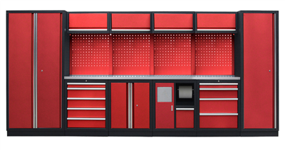 Kvalitní PROFI RED dílenský nábytek 4235 x 495 x 2000 mm