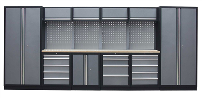 Kvalitní PROFI dílenský nábytek - 4535 x 2000 x 495 mm