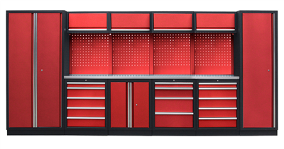 Kvalitní PROFI RED dílenský nábytek 4235 x 495 x 2000 mm