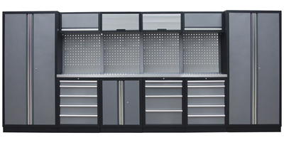 Kvalitní PROFI dílenský nábytek - 4535 x 2000 x 495 mm