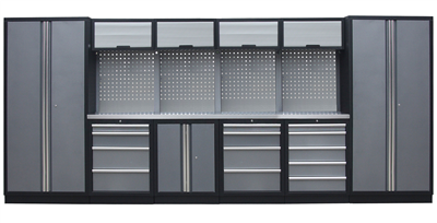 Kvalitní PROFI dílenský nábytek - 4535 x 2000 x 495 mm
