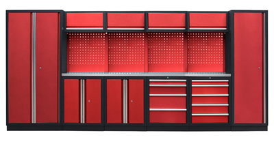 Kvalitní PROFI RED dílenský nábytek 4235 x 495 x 2000 mm
