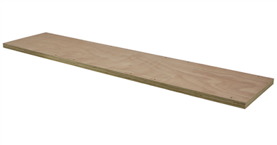 Dřevěná pracovní deska 2040x463x38 mm do sestavy dílenského nábytku PROFI