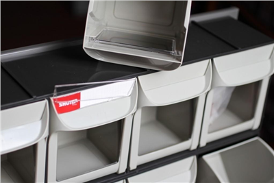 Mobilní organizér na šroubky do dílny, 120 boxů