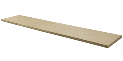 Dřevěná pracovní deska 2365x463x38 mm do sestavy dílenského nábytku PROFI