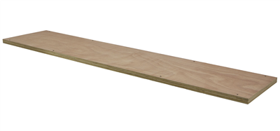 Dřevěná pracovní deska 2365x463x38 mm do sestavy dílenského nábytku PROFI