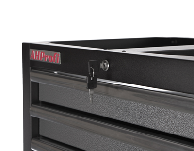 Celokovová dílenská skříňka PROFI s 9-ti šuplíky 680x458x910 mm