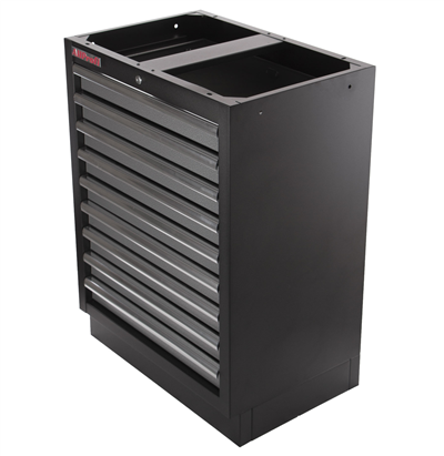 Celokovová dílenská skříňka PROFI s 9-ti šuplíky 680x458x910 mm