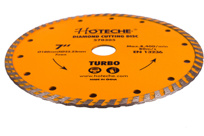 Diamantový řezný kotouč 180 mm, TURBO