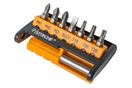 Hoteche HT251008 Sada bitů v plastovém držáku, 8 ks