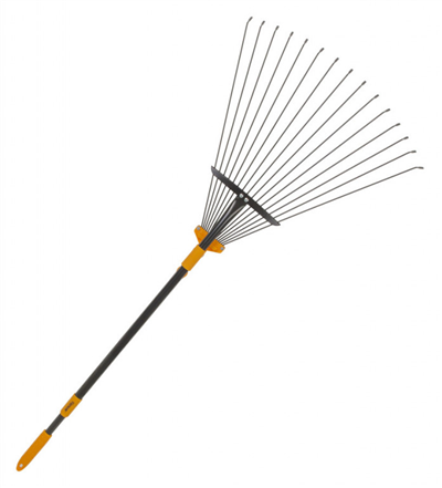 Teleskopické zahradní hrábě 80 - 160 cm