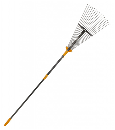 Teleskopické zahradní hrábě 80 - 160 cm