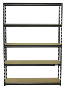 AHProfi AH007 Policový regál, 5 polic - 1200 x 410 x 1830 mm