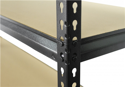 Policový regál, 5 polic - 1200 x 410 x 1830 mm