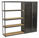 AHProfi AH1003 Regálový systém s dílenskou skříní, 2 díly