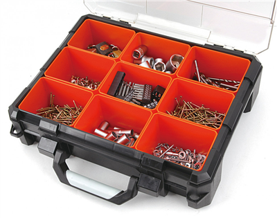 Vodotěsný organizér na šroubky 432 x 332 x 110 mm