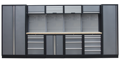 Kvalitní PROFI dílenský nábytek 4235 x 495 x 2000 mm - TGS1300A4 Grey