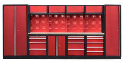 Kvalitní PROFI RED dílenský nábytek 4235 x 495 x 2000 mm