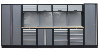Kvalitní PROFI dílenský nábytek 4235 x 495 x 2000 mm - TGS1300A6 Grey