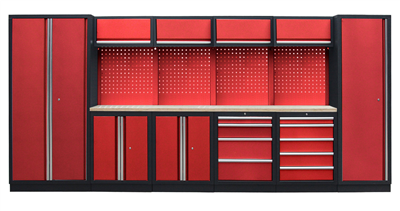 Kvalitní PROFI RED dílenský nábytek 4235 x 495 x 2000 mm