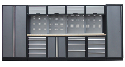 Kvalitní PROFI dílenský nábytek 4235 x 495 x 2000 mm - TGS1300AJ Grey