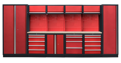 Kvalitní PROFI RED dílenský nábytek 4235 x 495 x 2000 mm