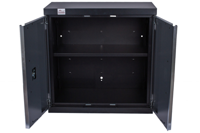 Celokovová dvoukřídlá závěsná skříňka PROFI 680x300x680 mm