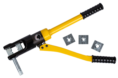 Hydraulické lisovací kleště na koncovky měděných a hliníkových kabelů