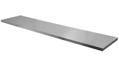 Nerez pracovní deska 2040x463x38 mm do sestavy dílenského nábytku PROFI