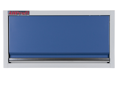 Celokovová závěsná skříňka PROFI BLUE s výklopnými dvířky 680x281x350 mm
