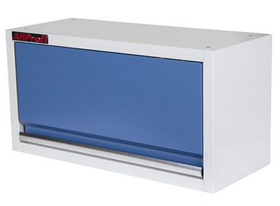 Celokovová závěsná skříňka PROFI BLUE s výklopnými dvířky 680x281x350 mm