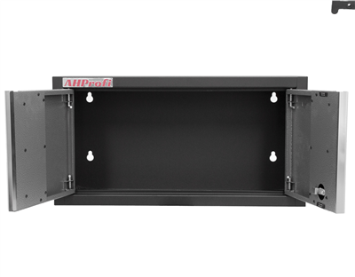 Celokovová dvoukřídlá závěsná skříňka PROFI 680x281x350 mm