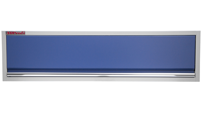 Celokovová závěsná skříňka PROFI BLUE s výklopnými dvířky 1360x281x350 mm