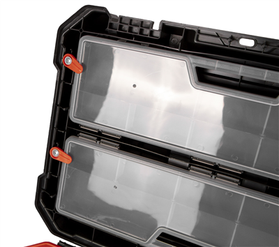 Box na nářadí s organizéry