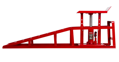 Nájezdové rampy s hydraulickým zvedákem, pár - 2 t