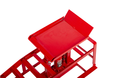 Nájezdové rampy s hydraulickým zvedákem, pár - 2 t