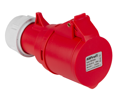 Průmyslová zásuvka, 4P, 400 V, 32 A