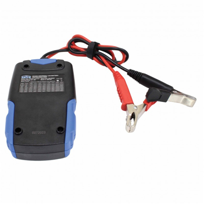 Tester baterií, LCD display, 12 - 24 V, 3 - 200 Ah