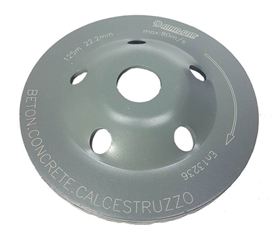 Brusný diamantový kotouč na beton 125 mm - turbo