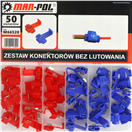 MAR-POL M66520 Sada konektorů bez pájení 50ks MAR-POL