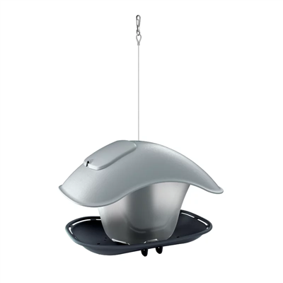 Krmítko pro ptáky BIRDYFEED SQUARE antracit 24,8 cm