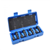 Hlavice zástrčné rázové 1/2", HEX H5-H19, sada 8ks GEKO
