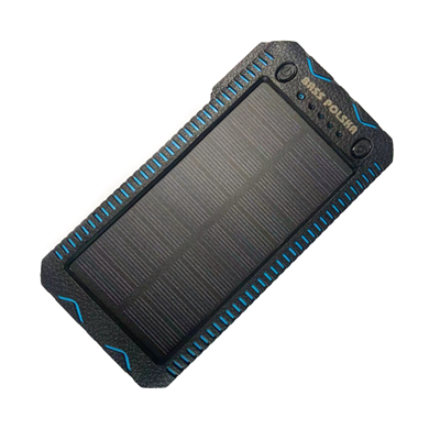 Solární powerbanka 10000mAh se zapalovačem a svítilnou BASS