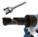 MAR-POL M793021 Náhradní matrice a razník pro elektrické nůžky / prostřihovač na plech MAR-POL (JN1601)