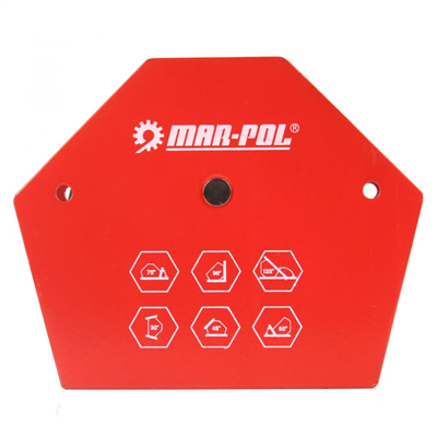 Úhlový magnet 30°/45°/60°/75°/90°/135°, 15kg MAR-POL